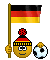 05 Flaggenkunterbunt 005 Smiley – Fussball